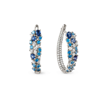 Orecchini Nomination Donna in Argento Zirconia 241607/010 - 241607/010